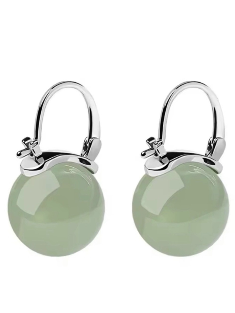 KATE SPADE NEW YORK ♠️ sage green bauble drop earrings